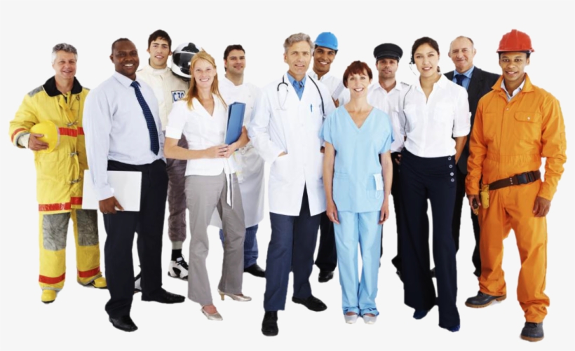 Industrial Worker Download Transparent Png Image - People From Different Professions, transparent png