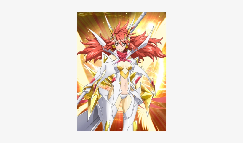 Kanade In X-drive - Senki Zesshou Symphogear X Drive, transparent png