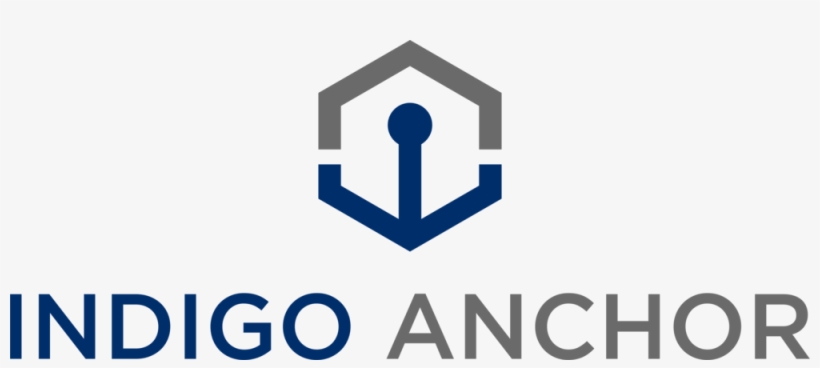 Indigo Anchor, transparent png