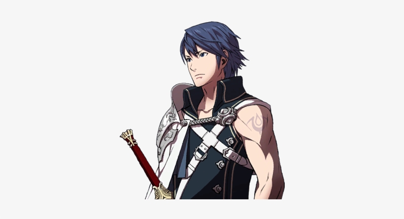 Kid Icarus Ssb4 Sprite 1 - Fire Emblem Chrom Portrait, transparent png