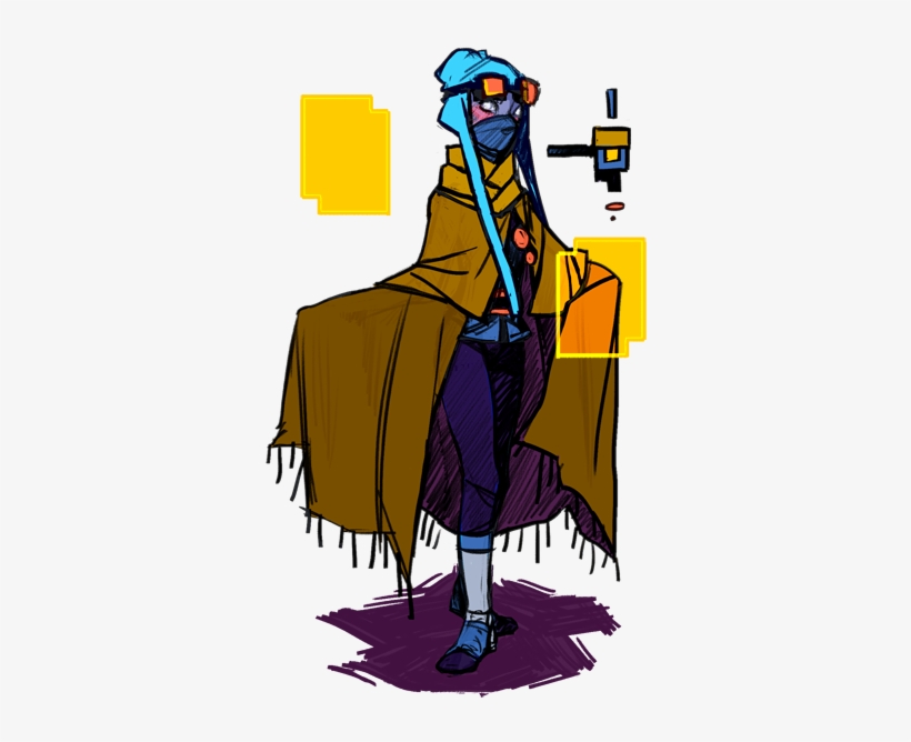 “ Updated My Librarian Design In Light Of Some Game - Hyper Light Drifter Librarian, transparent png