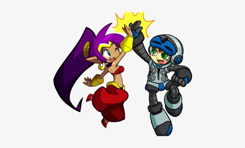 Mega Man 9 And 10 Creators Developing Shantae - Shantae A Half Genie Hero, transparent png