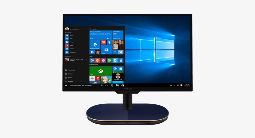 Asus' Creation-targeted, Redesigned Aio 27 Now Available - Zen Aio 27, transparent png