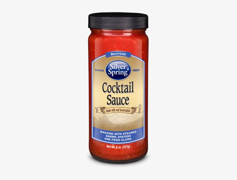 Seafood Cocktail Sauce - Silver Spring Sassy Horseradish Sauce, 9.25 Oz, (pack, transparent png