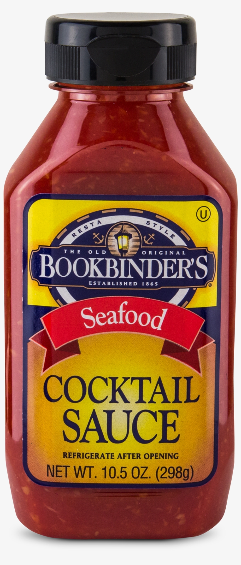 This Cocktail Sauce Is Made With Tomato Paste Mixed - Bookbinders Cocktail Sauce, Seafood - 10.5 Oz, transparent png
