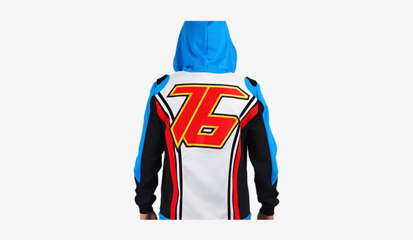 Xcoser Overwatch Soldier 76 Casual Cotton Zip Up Hoodie - Overwatch Soldier 76 Cosplay Costume Mp003088, transparent png