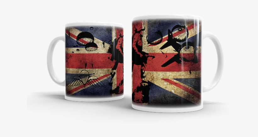 Airborne Forces Warrior What Manner Of Men Union Jack - British Flag Pillow Case, Multicoloured, transparent png