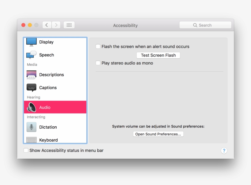 ] Plex Media Player Puts Macos In Sound Accessibility - Macos, transparent png