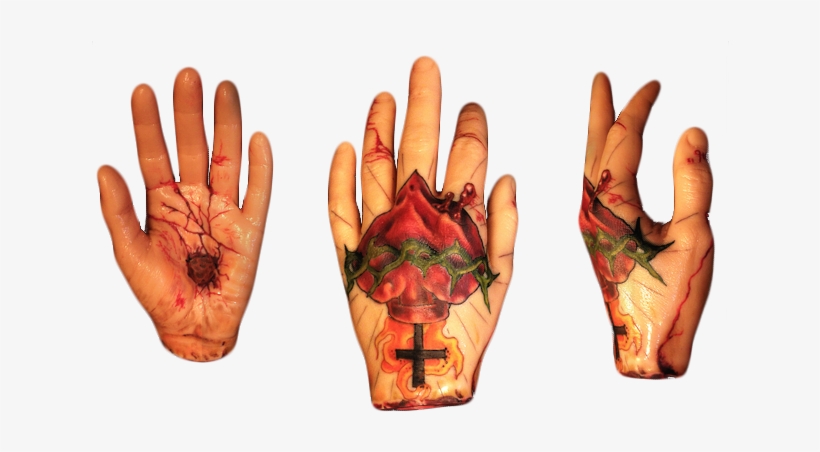 Synthetic Tattooable Skin, Shaped Like Realistic Limbs - Tattoo Practice Hand, transparent png