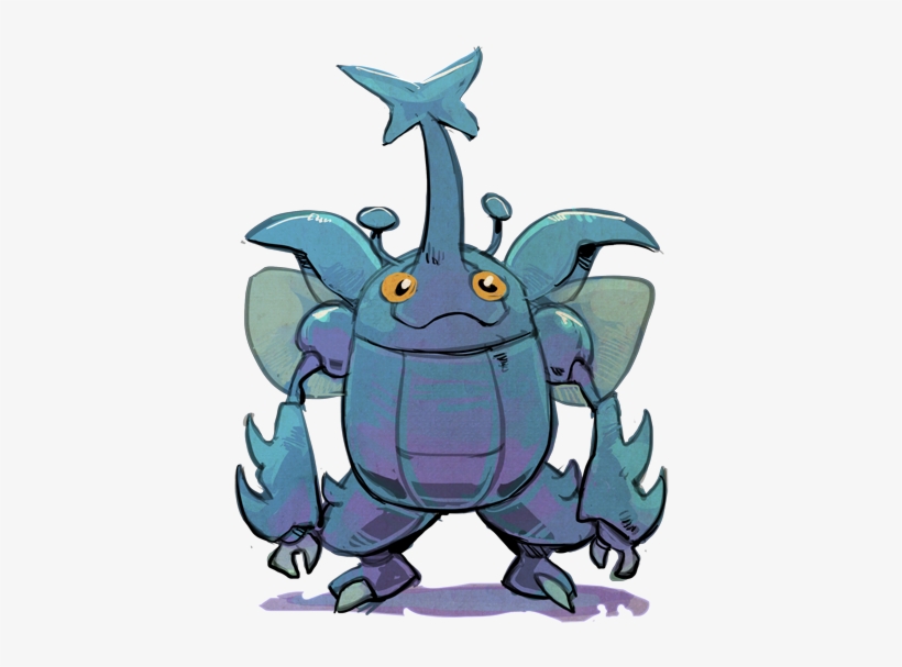 They Did A Heracross Give Away On Smogon's Facebook - Cartoon, transparent png