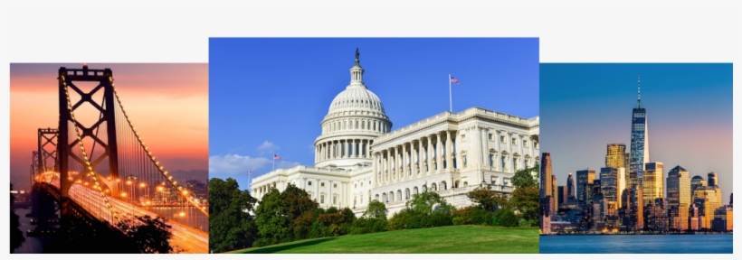 The Best Cities In The United States Where You Can - U.s. Capitol, transparent png