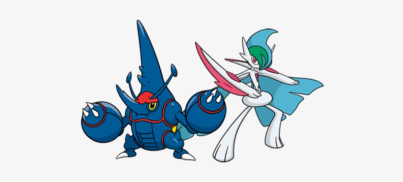 Gallade And Mega Heracross Stays Bl - Mega Heracross, transparent png