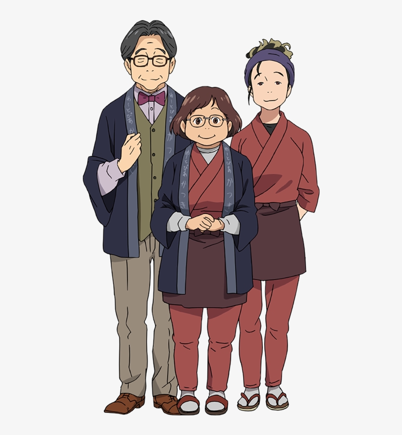 Katsuki Family - Yuri On Ice Hotel, transparent png