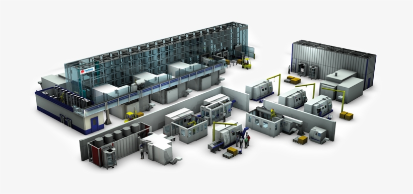 Factory Machine Transparent Png - Fastems Automation, transparent png