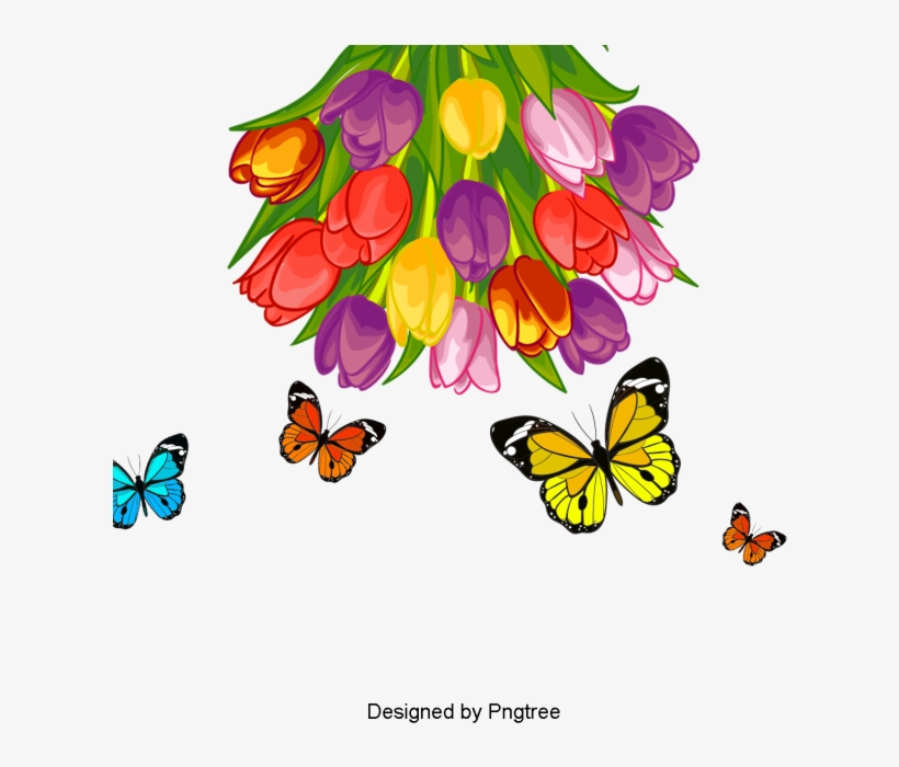 Desenho Pintado À Mão Borboleta Padrão De Design - Butterfly, transparent png