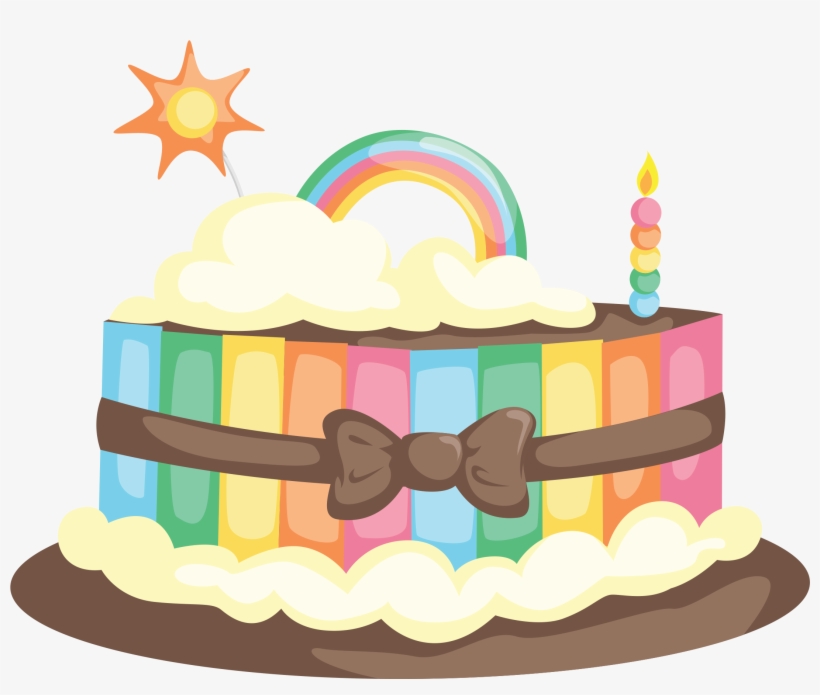 Bolo 06 By Convitex - Ice Cream Cake Clip Art, transparent png