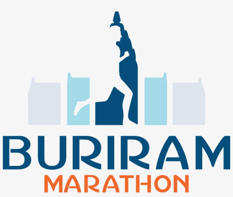 Marathon Vector Free Png Image - Buriram Marathon 2018 Logo, transparent png
