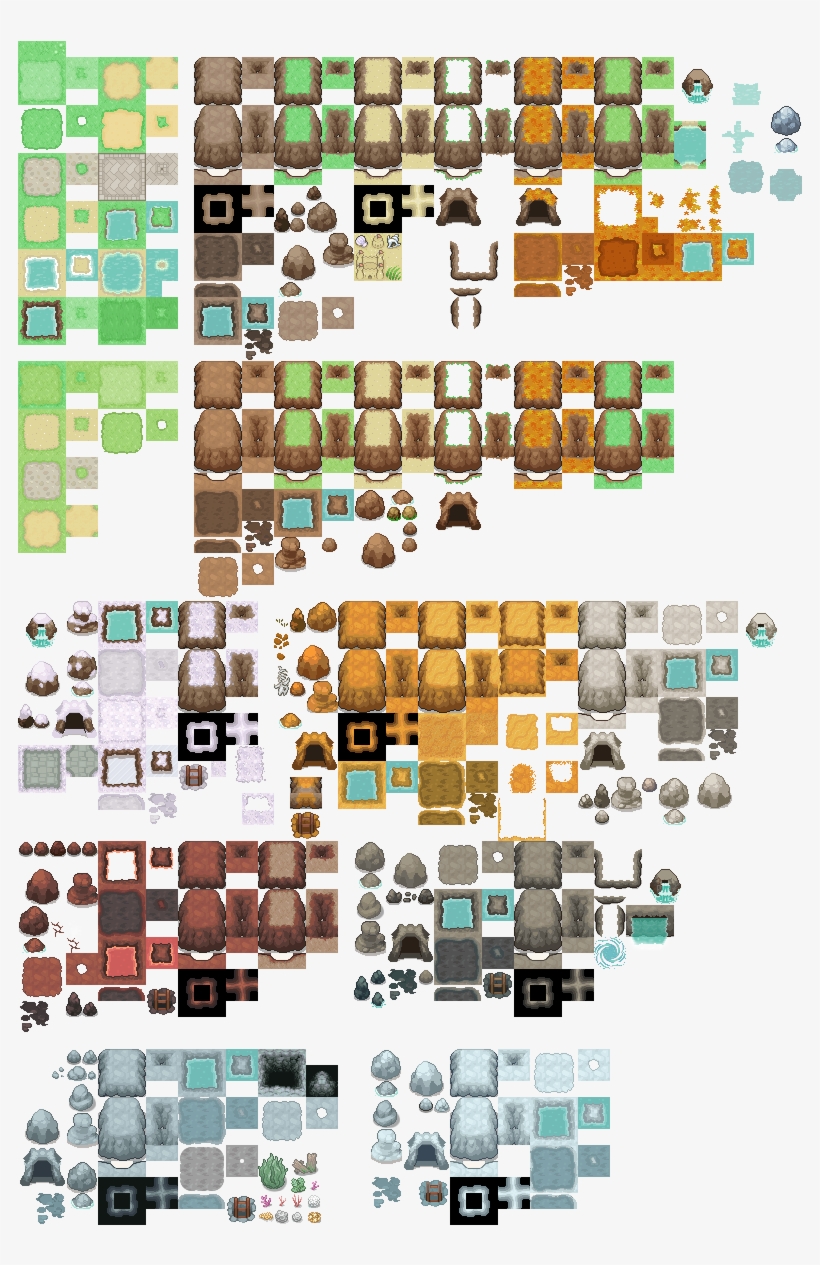 Dot Day24 Evolina Mountains Full Set By Phyromatical-dasvc37 - Phyromatical Tiles, transparent png