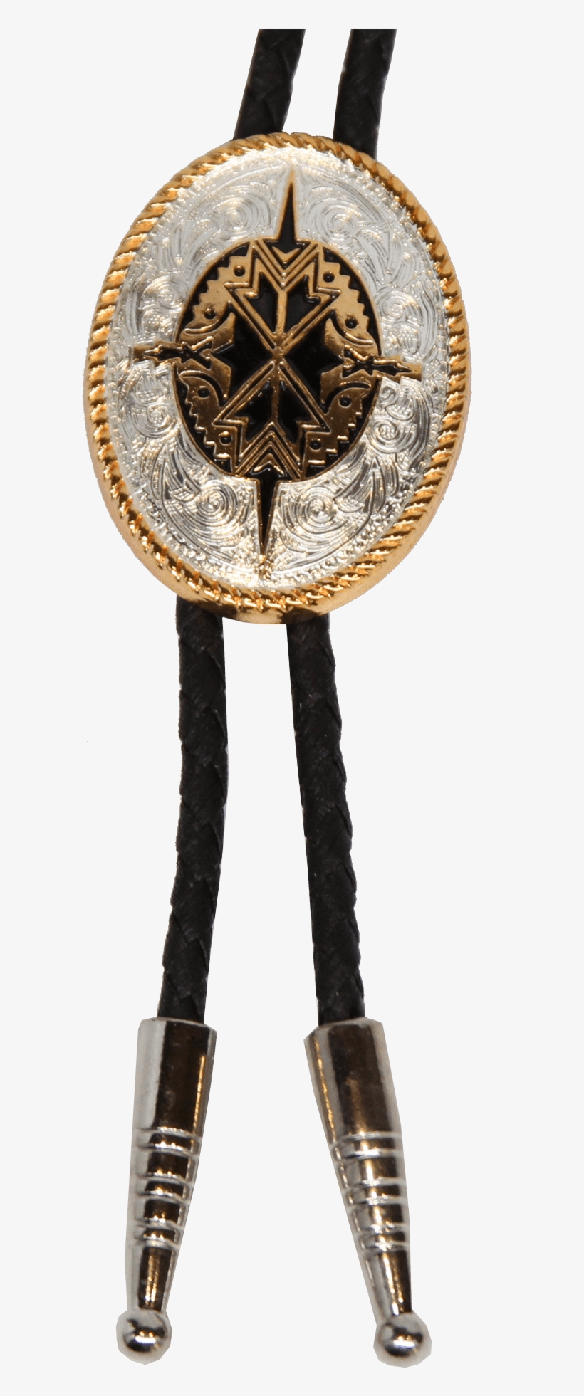 M&f Western Silver & Gold With Aztec Center, transparent png