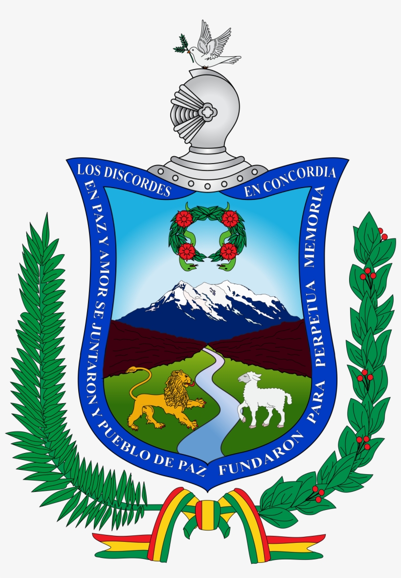 Open - Escudo Del Departamento De La Paz, transparent png
