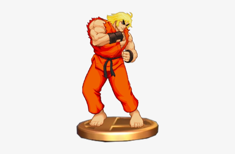 Ken Trophy - Street Fighter Ii Turbo Hd, transparent png