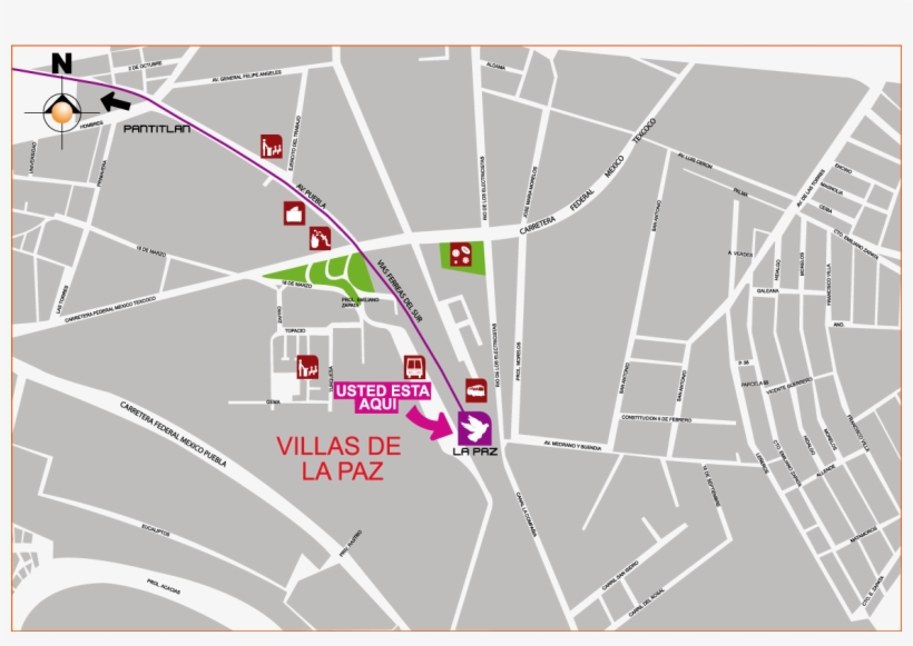 Las Salidas De La Estación Son - Map, transparent png