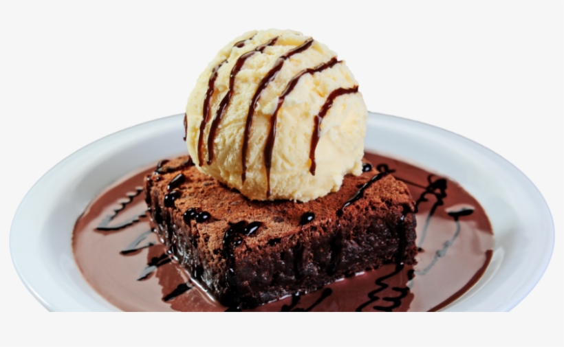 Brownie Com Cobertura Quente De Danette ® - Receita De Brownie Com Cobertura, transparent png