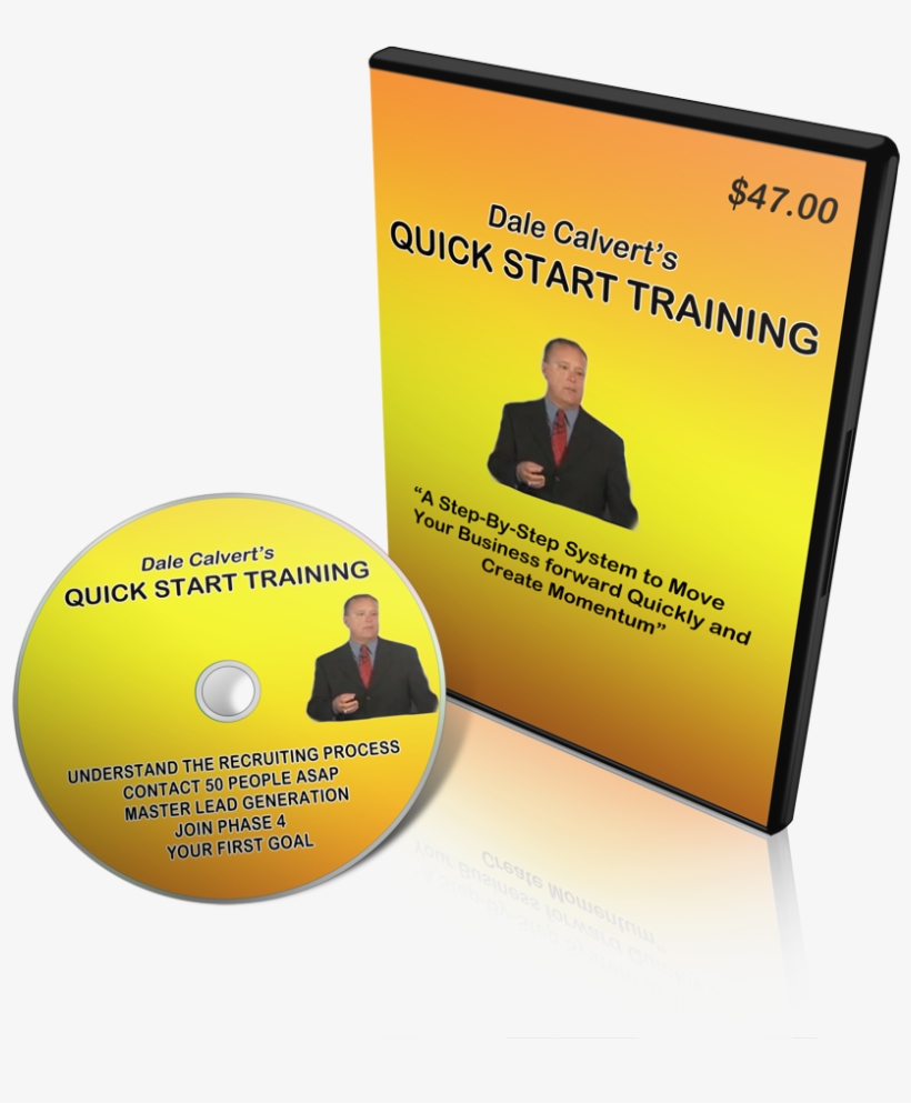 Published - Dale Calvert Quick Start Network Marketing Dvd Set, transparent png