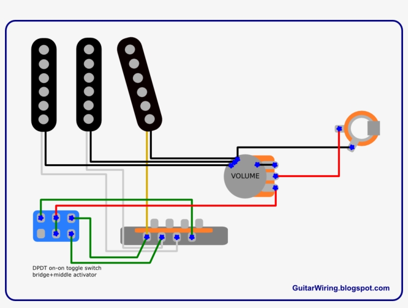 Btw, I'm Not Sure Is My Circuit In 100% The Same Like - Strat Wiring Volume Only, transparent png