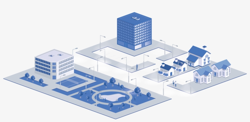 Intelligent Street Lighting, transparent png