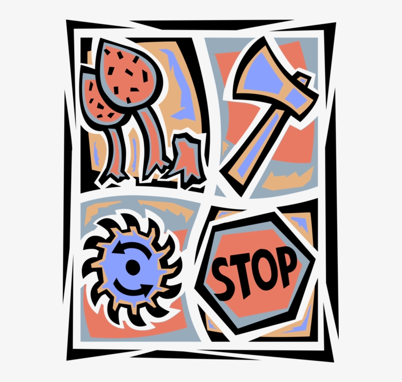 Vector Illustration Of Forestry Management Lumber And, transparent png
