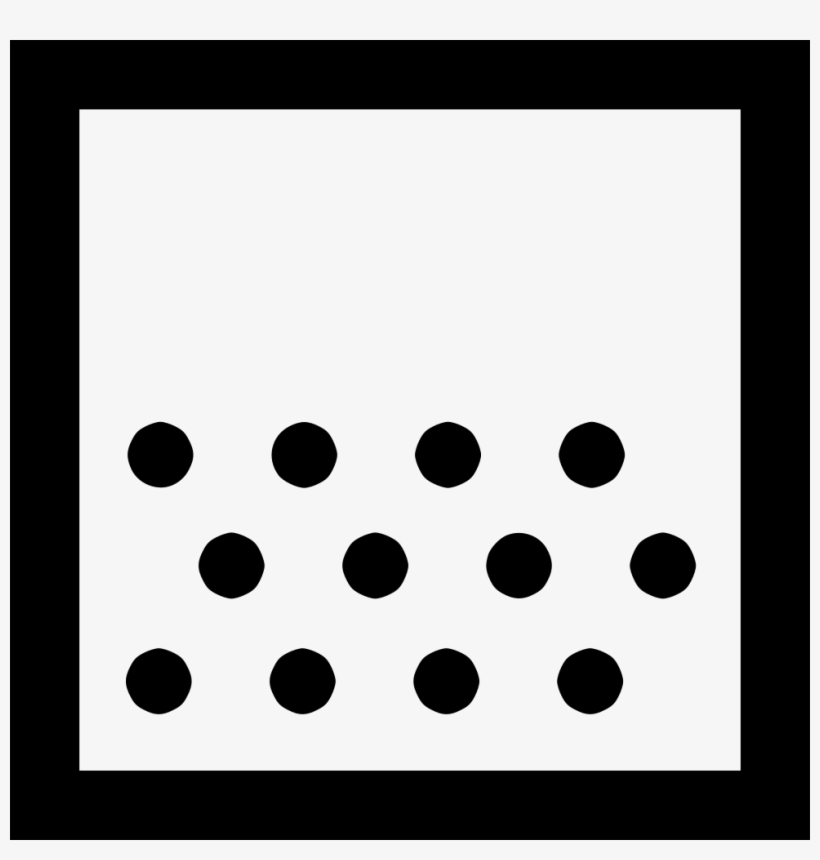 Border Figure Rounds Fill Half Comments - Polka Dot, transparent png