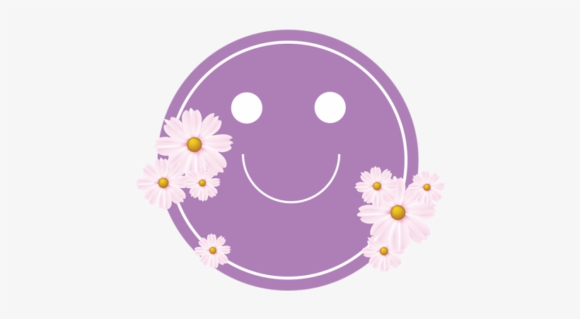 Flor Insignia Con Una Gran Sonrisa - Smile, transparent png