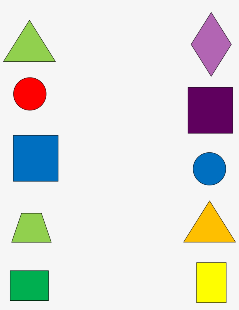 Les Dejo Un Aporte Que He Elaborado Para Que Los Niños - Figuras Geometrica De Diferente Tamaños, transparent png