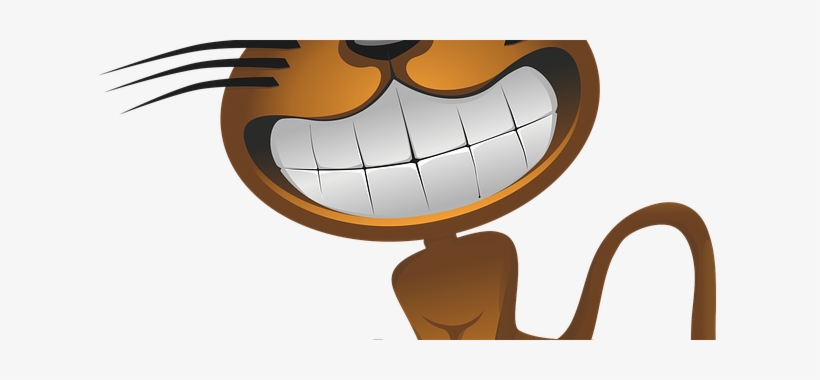 10 Consejos Para Lucir Una Bonita Sonrisa - Große Smiley-miezekatze Runder Aufkleber, transparent png