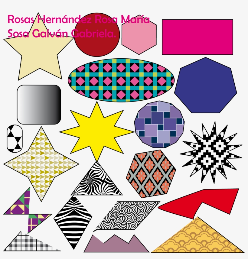 Collage De Figuras Geométricas, transparent png