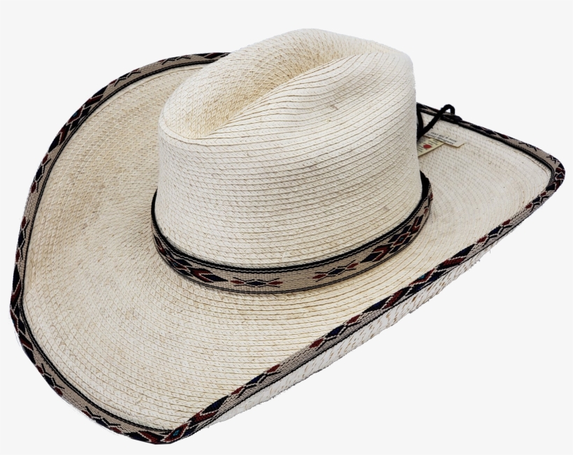Sunbody "blue Diamond" Palm Leaf - Cowboy Hat, transparent png