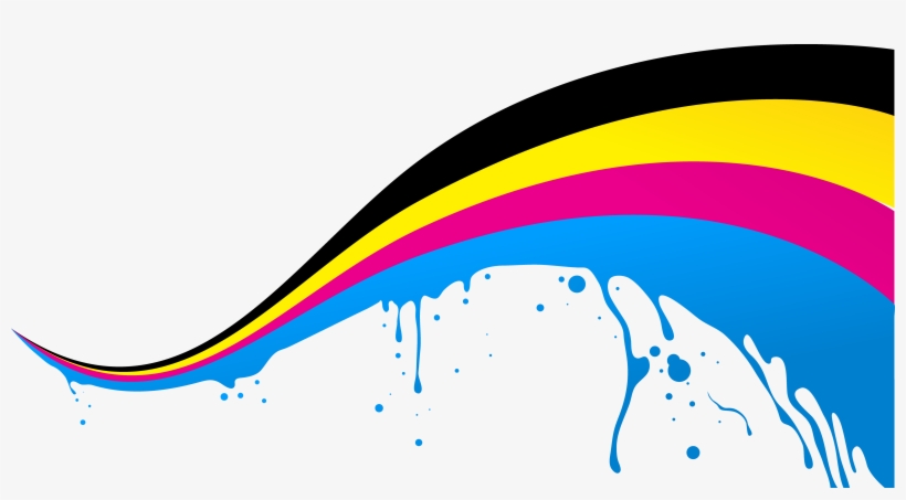 Fondos Diseño Grafico Png - Cmyk Vector, transparent png