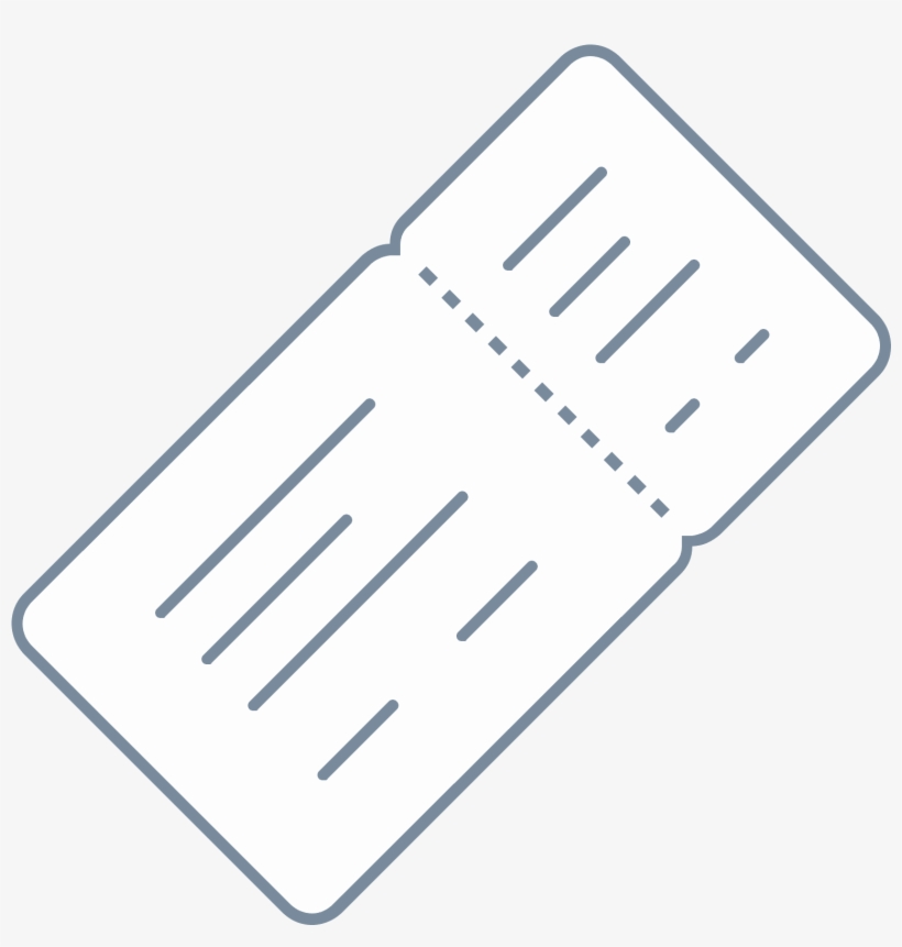 Boarding Pass Icon - Vp Iii, transparent png