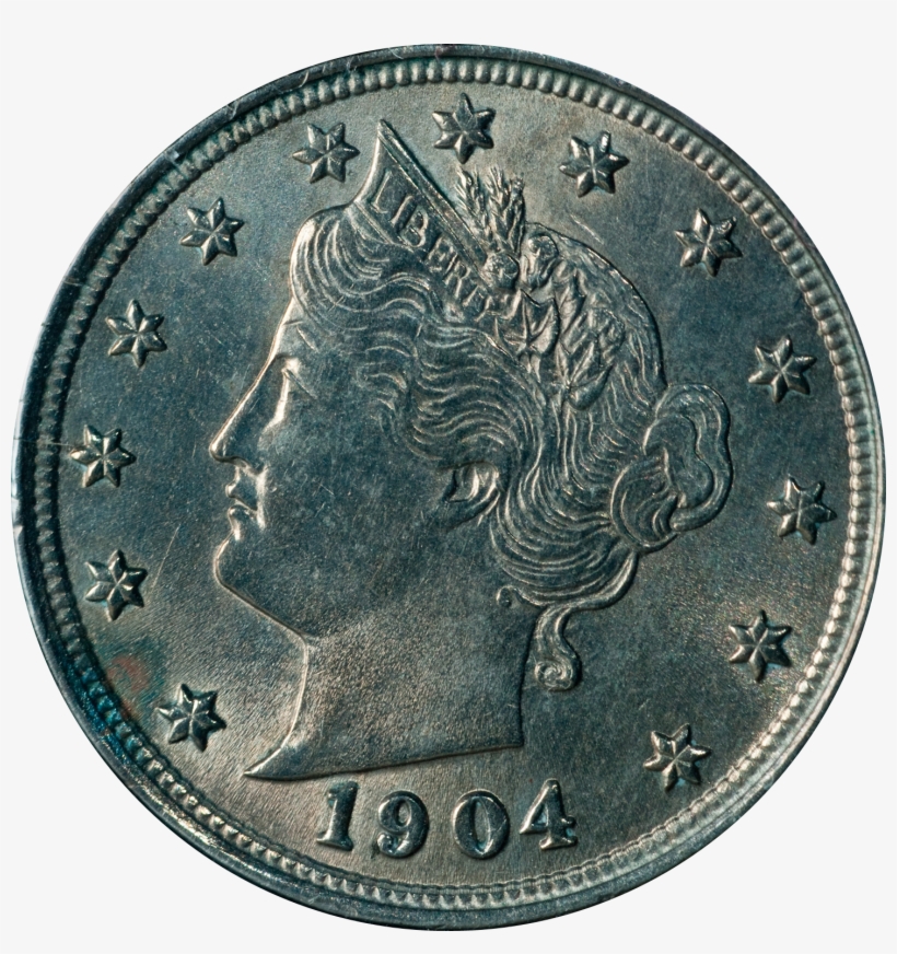 Liberty Head Nickel, transparent png