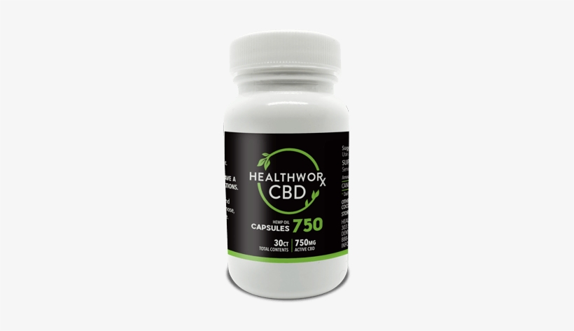 750mg Cbd Capsules - Cannabidiol, transparent png
