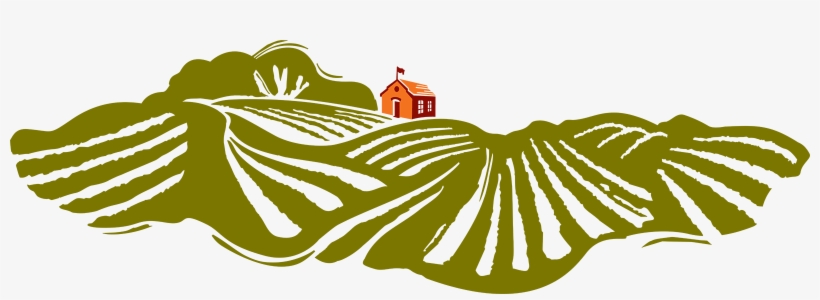 James Winery Schoolhouse And Vineyards Illustration - V-t Custom Full Color Banner (1 To 14 Square Feet),, transparent png