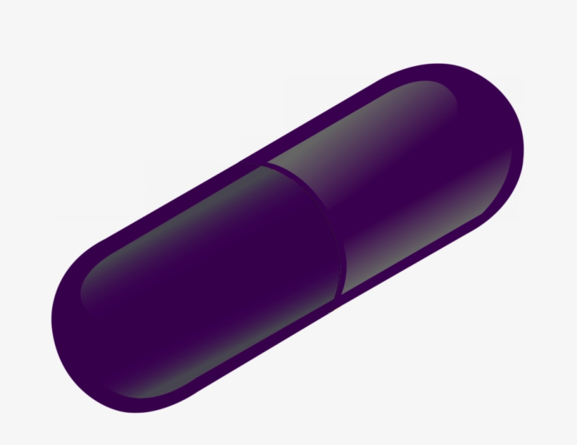 Grape Flavored Empty Capsules Size - Pill, transparent png