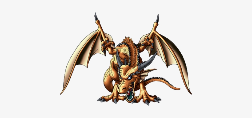 Golden Dragon - Dragon Quest 8 Golden Dragon, transparent png
