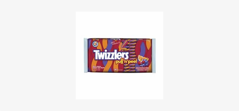 Twizzlers Pull 'n' Peel Fruit Punch Candy - Hershey's Twizzlers Pull-n-peel Fruit Punch Candy, transparent png