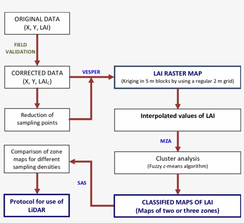 Lidar Assessment Method To Obtain Lai Maps In Vineyard - Vineyard, transparent png