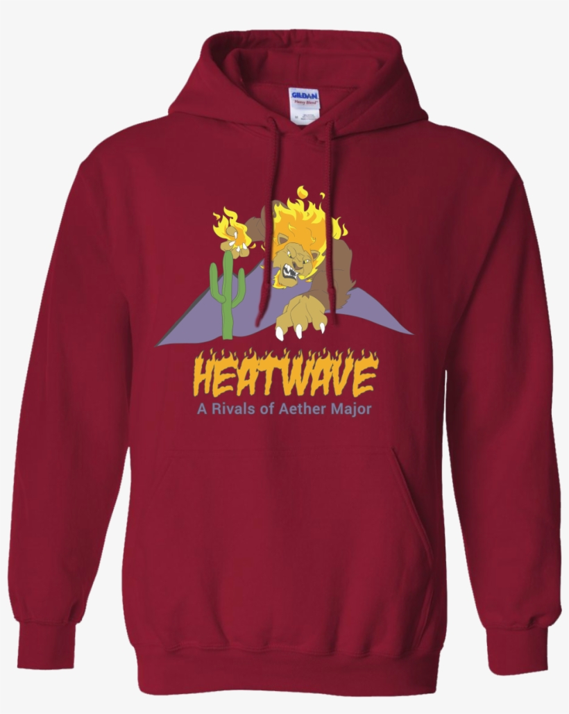 Heat Wave Pullover Hoodie - Hoodie, transparent png