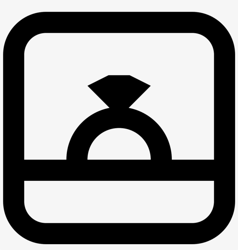 Anillo De Compromiso Icon - Engagement Ring, transparent png