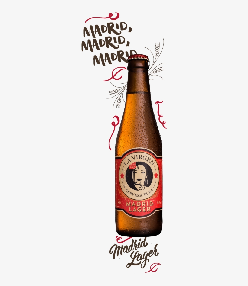 Cerveza La Virgen, transparent png