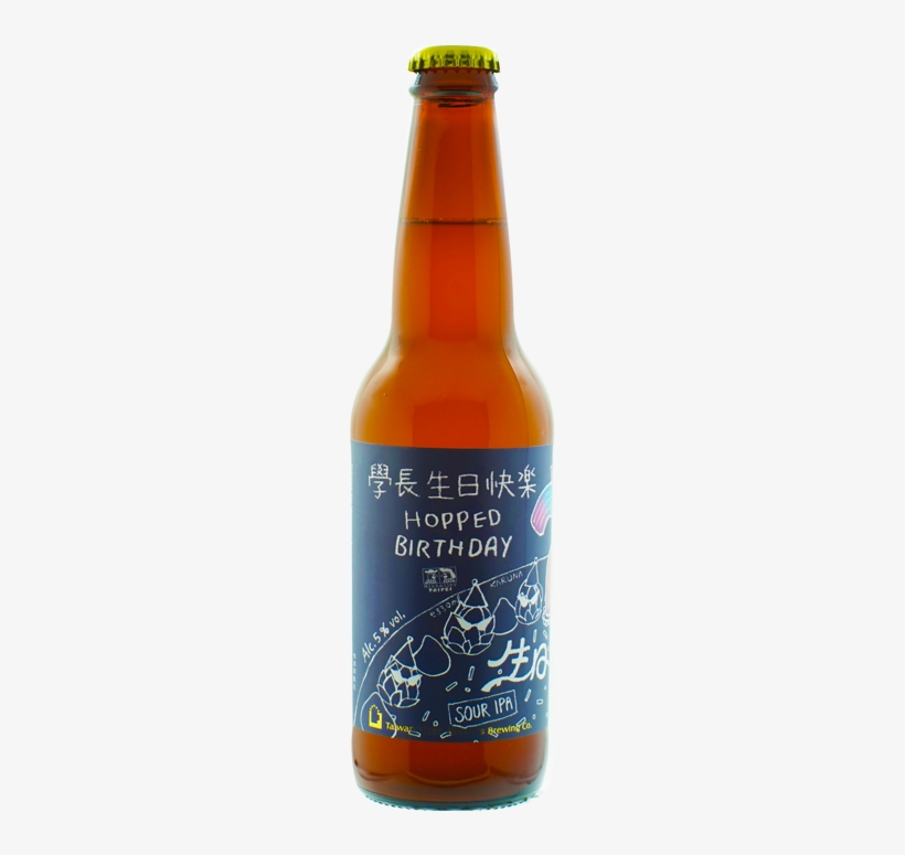 學長 - Beer Bottle, transparent png